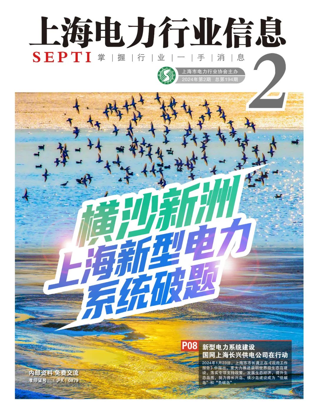 194期 横沙新洲——上海新型电力系统破题