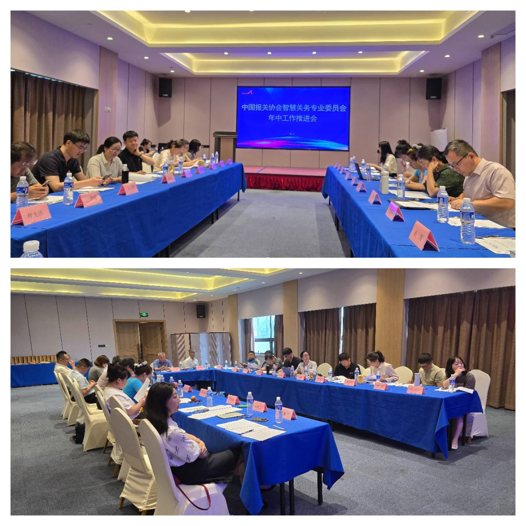 中国报关协会智慧关务专委会年中工作会议在渝顺利召开